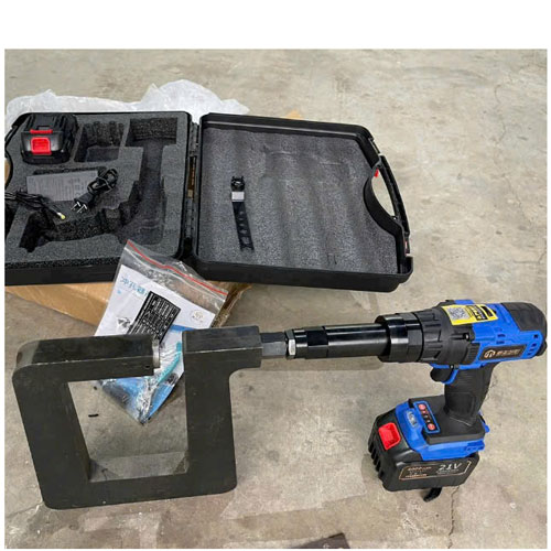 Máy đột lỗ xà gồ chạy pin CK-CH150 