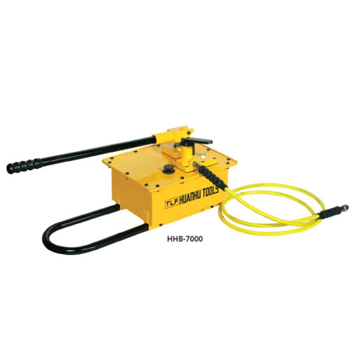 bơm tay thủy lực 7 lít dầu hhb-7000